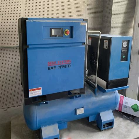 Geso UK Brand Bae 11td 2 Air Compressors 7 5kw 10HP With 300L Air Tank