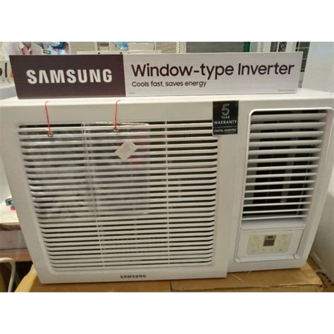 Samsung Inverter Window Type Aircon 1hp 1 5hp 2hp 2 5hp Shopee Philippines