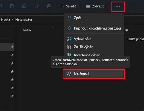 Jak v Průzkumníku souborů ve Windows zrušit seskupování položek Nebo