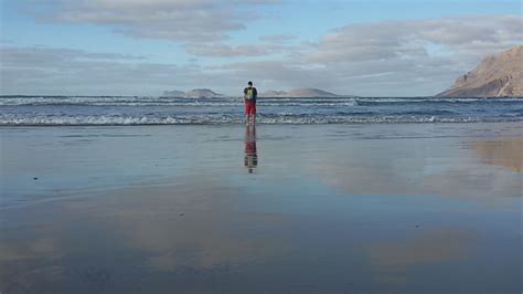 Beach Famara Lanzarote - Free photo on Pixabay - Pixabay