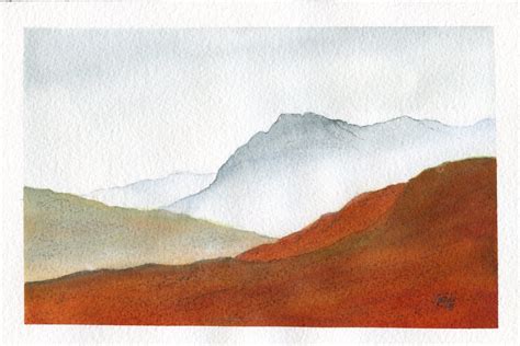 Watercolours Landscapes Chris Malcomson