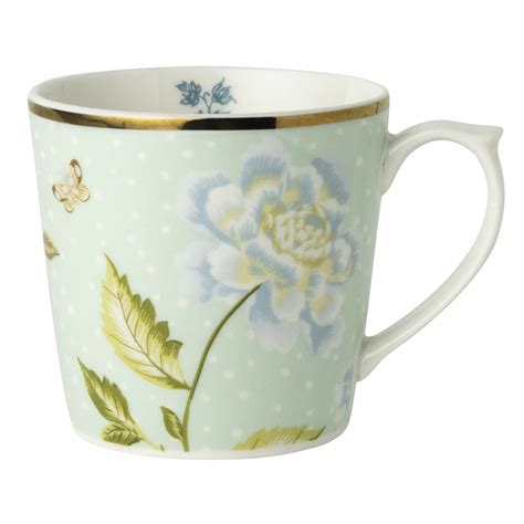 Laura Ashley Heritage Mini Mug Mint 220ml Peters Of Kensington