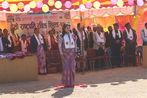 अमरगढीस्तरीय राष्ट्रपति रनिङ शिल्ड सुरु फोटो फिचर