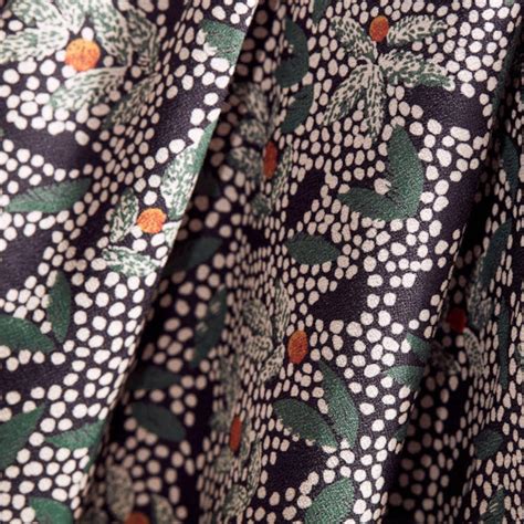 Atelier Brunette Lucie Cedar Crepe Viscose Sold By The Yard Etsy