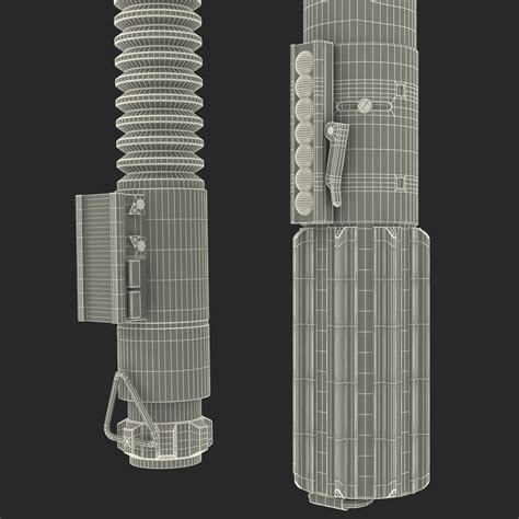 Luke Skywalker Lightsabers D Models Set Model D Ma Max Obj