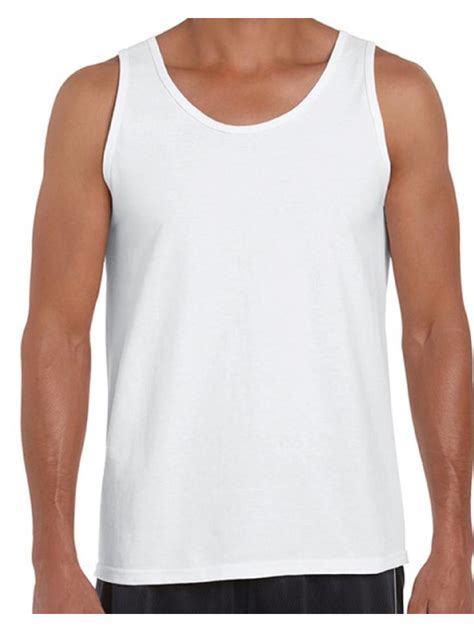 Mens Heavy Cotton Tank Top 10 Pack