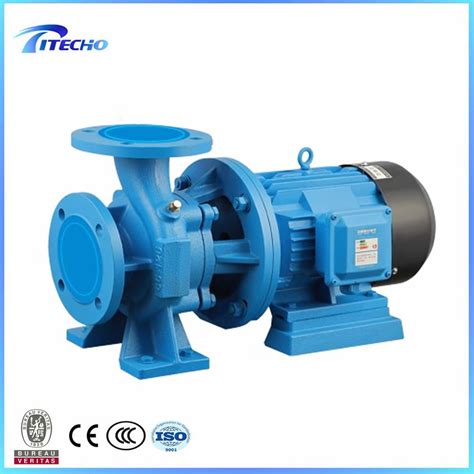 Isw Horizontal Single Stage End Suction Pipeline Pumps For Irrigation