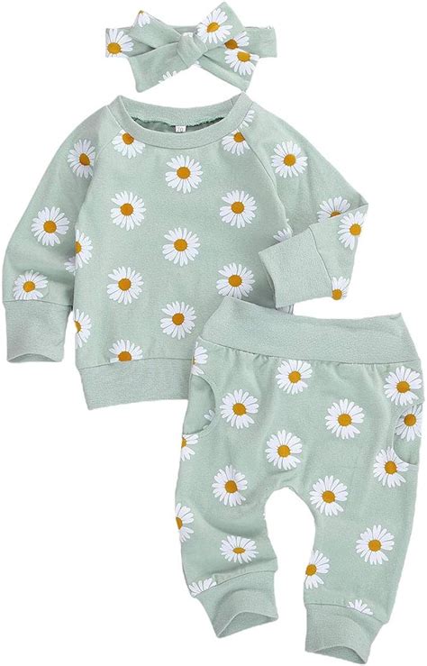 Geagodelia Tlg Babykleidung Set Baby M Dchen G Nsebl Mchen Kleidung