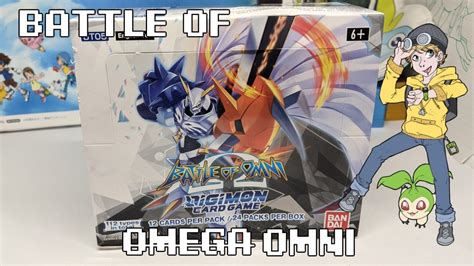 English Digimon TCG Battle Of Omni BT05 Booster Box Opening