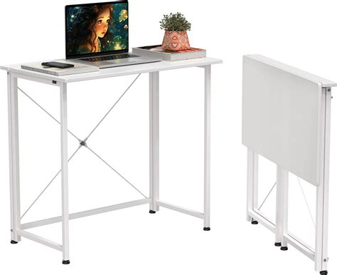 Meuble Cosy Petits Espaces Table D Ordinateur Pliante Pour Bureau