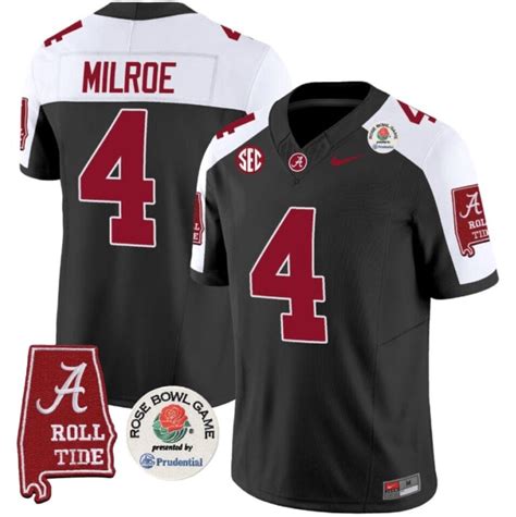 Available Buy New Jalen Milroe Jersey Black Alternate