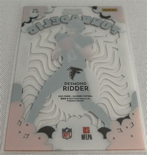 2022 Panini Illusions Funkadelic Orange F 17 Desmond Ridder RC For