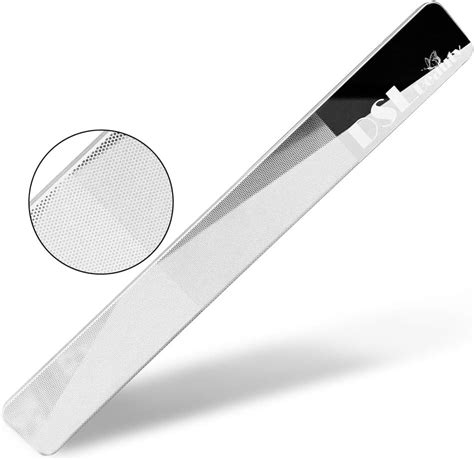 Dsl Beauty Crystal Clear Nail File Nano Particle Technology Tempered