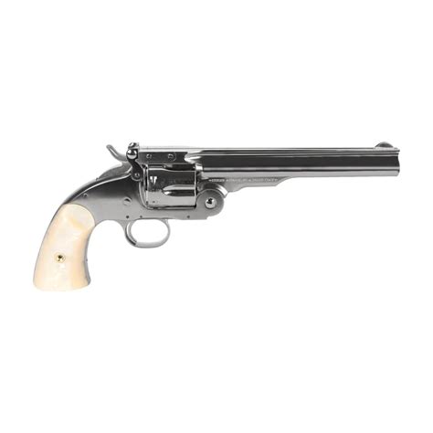 Uberti 1875 No 3 Top Break 38 Special 7 Bbl F N Plated Steel