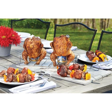 NAPOLEON Grilling Accessories 8 Piece Set Stainless Steel Skewer 70015 at Lowes.com