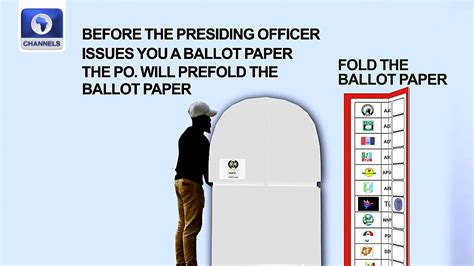 How To Fold Ballot Paper After Thumb Printing Election Youtube