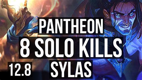 Pantheon Vs Sylas Mid 8 Solo Kills Legendary 900k Mastery 300