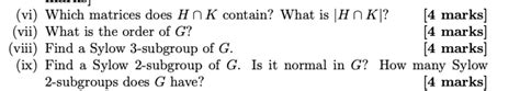 Solved Recall That Gl2c Is The Group Of Invertible 2 X 2