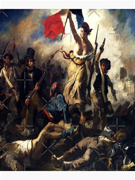 Cuadro De La Libertad Guiando Al Pueblo Eug Ne Delacroix