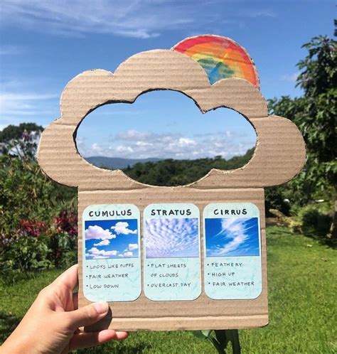 Cloud Hunt Printable Cloud Printable Cloud Types Nature Learning