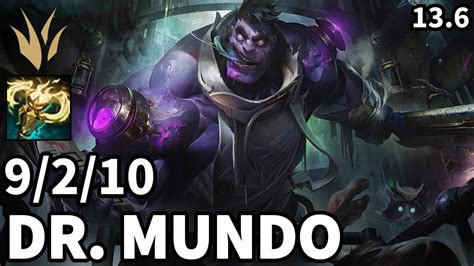 Dr Mundo Jungle Vs Kayn Euw Master Patch Youtube