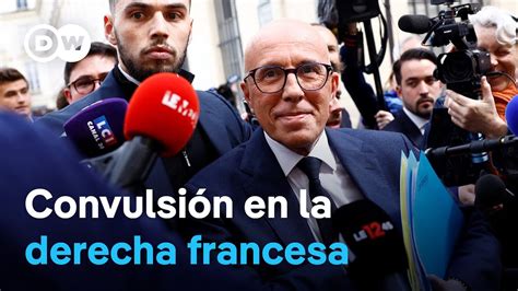 Partido de derecha francés expulsa a su presidente por querer pactar