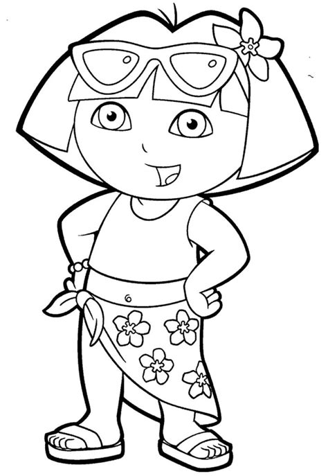 30 Desenhos para colorir de Dora Aventureira Dicas Práticas