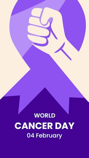 Mod Le De Ruban Violet De La Journ E Mondiale Contre Le Cancer