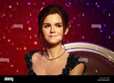 Emma Watsons Waxwork At Madame Tussauds Featuring Emma Watson Waxwork