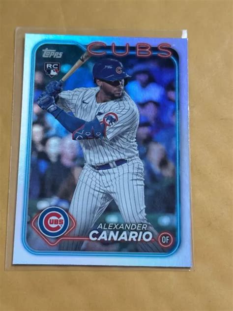 Topps Series Pellicola Arcobaleno Alexander Canario Rookie