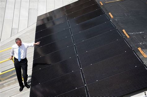 New York City Hall Gets Solar Panels Wsj