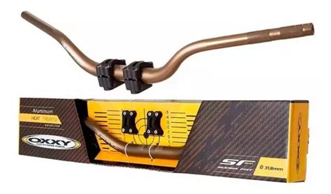 Guidao Oxxy Guidon Alto Xre 300 Bros Lander Crf Bronze Adap