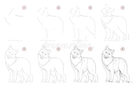 How To Draw A Wolf For Beginners Step By Step