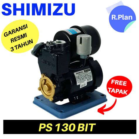 Jual Pompa Air Listrik Shimizu PS 130 BIT ORIGINAL TERMURAH