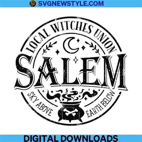 Local Witches Union Salem Svg Hocus Pocus Svg Halloween Svg