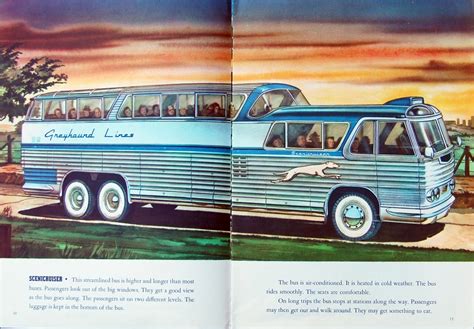 Bus Stop Classic Gmc Pd 4501 Greyhound Scenicruiser Everybodys