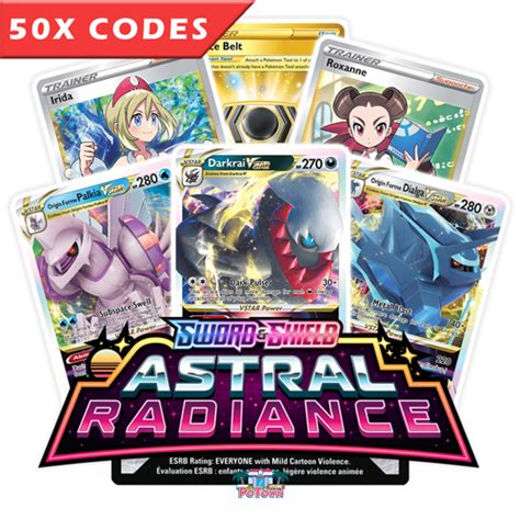 Bulk Astral Radiance 50x Pokemon TCG Live Codes