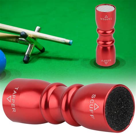 Mgaxyff Portable Mini Billiard Cue Tip Tool Pool Stick Shaper Repair