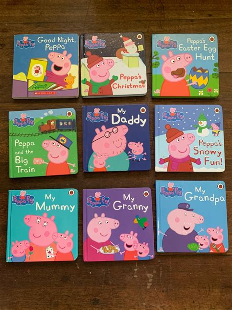 Peppa Pig board books (ORIGINAL), Hobbies & Toys, Books & Magazines ...