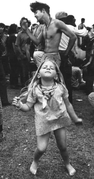 A Woodstock Child Dancing Barefoot Mindpause 1969 Woodstock Festival