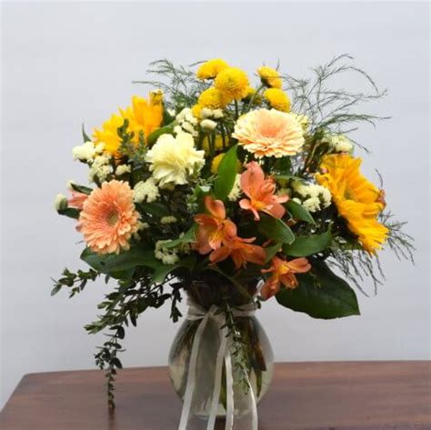 Sunshine Vase Essex Florist Greenhouses Inc