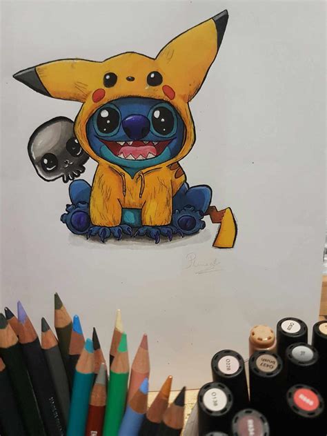 Stitch Pokemon Color By Ca Plumedor On Deviantart