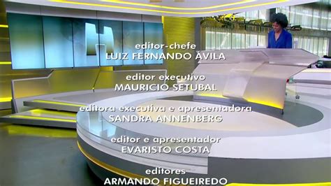 Hd Encerramento Do Jornal Hoje In Cio Do T Indo Tv