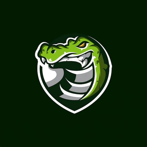 Premium Vector Crocodile Logo Design Illustration