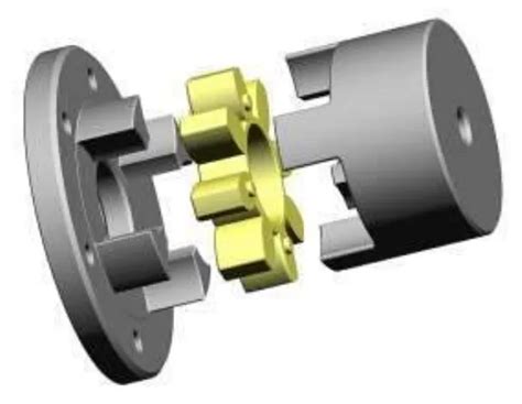 Aluminium Cnc Motor Jaw Shaft Coupler Mm To Mm Flexible Coupling Od