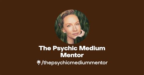 The Psychic Medium Mentor Instagram TikTok Linktree