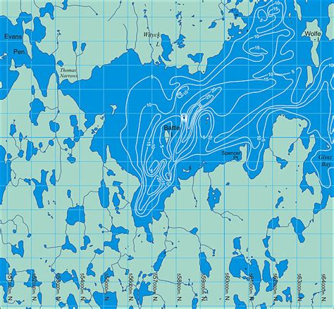 CanadaMapSales.com - Manitoba Lakes