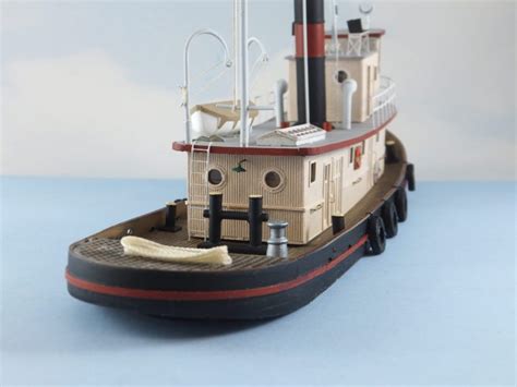 Sea Port Kit H116w Ho Scale 78 Steam Tug Exeter New Design Laser Kit Sea Port Model Works