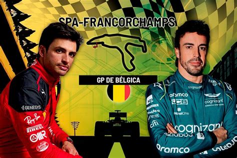 GP Bélgica F1 2023 GP de Bélgica de F1 horario parrilla canal y