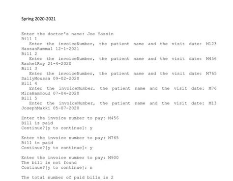 Solved 1 Given The Below UML Diagram Bill BillBook Bills Chegg